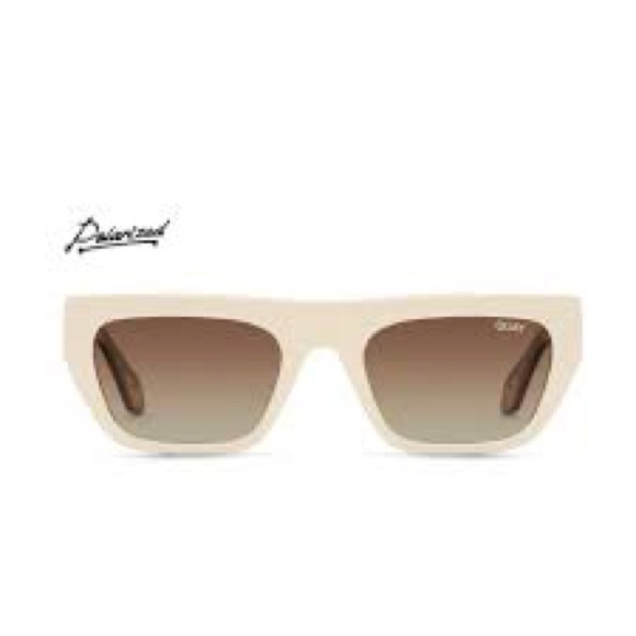 Quay Australia Unisex Dollar Signs 56mm Rectangle Sunglasses - Picture 4 of 6